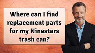 Where can I find replacement parts for my Ninestars trash can [upl. by Idelle]