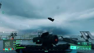 Battlefield 2042 Hovercraft Driving Up Buildings [upl. by Eeluj683]