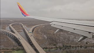 Southwest Airlines Boeing 737700 Landing  New Orleans Louis Armstrong International Airport [upl. by Akino]