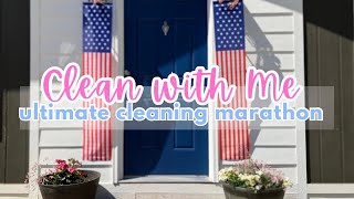 NEW ✨CLEAN WITH ME CLEANING MARATHON [upl. by Otsirave428]