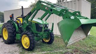 2022 John Deere 5065E Open Station Tractor Like New JD Warranty For Sale by Mast Tractor Sales [upl. by Cowey]