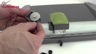 How To Replace the Blade on the Swingline SmartCut Commercial Rotary Trimmer [upl. by Cort6]