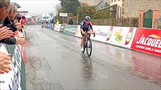 Cyclisme Tour de Normandie Féminin 2024 3ème étape Martinvast arrivée [upl. by Jolyn]