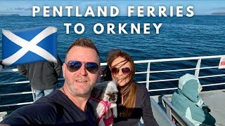 Pentland Ferries to the Orkney Islands Scotland [upl. by Letta]