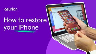 How to restore your iPhone  Asurion [upl. by Rettig]