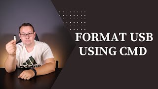 How to Format USB Using CMD Command Prompt Windows 10 [upl. by Yecnahc463]