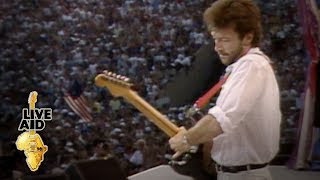 Eric Clapton  Layla Live Aid 1985 [upl. by Naedan]