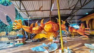 Narkasur  Ravan Making 2023 FtTHE SANSKARI BOYS Candolim  Narkasur in Goa  Ravan Making  Goa [upl. by Lyrehc]