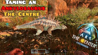 Ankylosaurus taming on the Centre in ark survival ascended ark dinosaurs survival gaming [upl. by Ayet312]