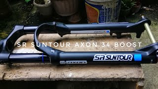 SR Suntour Axon 34 Boost Air Suspension Fork [upl. by Pessa446]