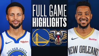 WARRIORS at PELICANS  FULL GAME HIGHLIGHTS  October 30 2023 [upl. by Anelaf]