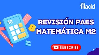 EN VIVO  Revisión PAES Matemática M2  Preu Filadd [upl. by Ulphia]