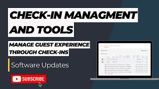 Checkin management tooling through Flybook [upl. by Anead]