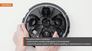 How to use Multidirectional Camera with Exchangeable Lens [upl. by Oht]