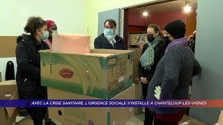 Yvelines  Avec la crise sanitaire lurgence sociale sinstalle à ChantelouplesVignes [upl. by Nirred]