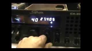 Connex Saturn CX33 SSB 10 Meter upgrade [upl. by Claudell343]