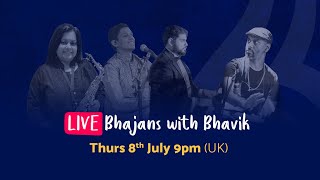 Bhajans with Bhavik ft Hiten Parmar Saryu Thakrar amp Trush Tailor [upl. by Ephrayim]