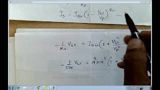 biasing of JFET4 [upl. by Proud]