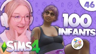 Kimber Finds Plumbite  100 Infants Challenge 46  The Sims 4 [upl. by Esidnak]