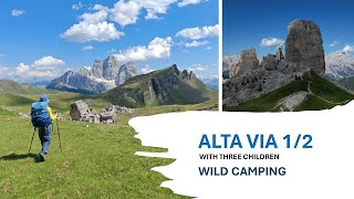 ALTA VIA 1 DOLOMITES WITH CHILDREN  PART 2 [upl. by Winograd460]