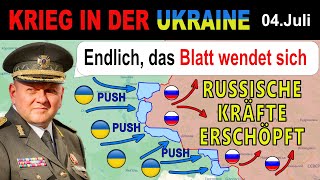 04JULI DURCHBRUCH  Ukrainer MACHEN GEWINNE bei LIMAN DIRECTION  UkraineKrieg [upl. by Ardnuahs]