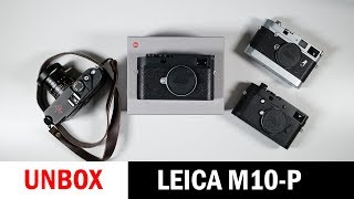 Leica M10P Unbox and Shutter Sound Comparison [upl. by Uel118]