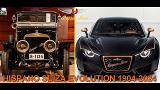 Hispano Suiza Evolution 1904 à 2024 [upl. by Seuguh536]