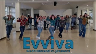 Evviva  Gianni Morandi ft Jovanotti  Coreografia Anna Pagano  BALLO DI GRUPPO 2023 [upl. by Assylla]