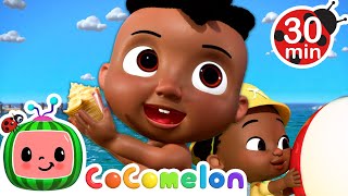 Cody and Kendi Have Fun at the Beach 🏖️  CoComelon  Nursery Rhymes amp Kids Songs  Moonbug Kids [upl. by Gerstein106]