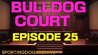 BULLDOG COURT  EPISODE 25 sportingdogs apbthistory gamedogs dogtalk gamebred [upl. by Bowra]