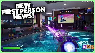 NEW First Person Fortnite Mode News [upl. by Hedvige56]