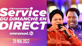 SERVICE DU DIMANCHE DE LA SCOAN 290522  Emmanuel TV en Direct en Français [upl. by Papke]