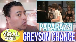 REACTION to Greyson Chance Paparazzi Live amp Ellen Interview Performance Analysis And Commentary [upl. by Medea]