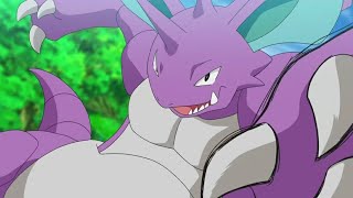 NidoranNidorino and Nidoking Pokemon all Attacks pokemon nidoran nidorinonidoking youtubevideo [upl. by Udenihc917]