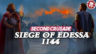 Fall of Edessa  Event Triggering the Second Crusade  Medieval History [upl. by Grados]