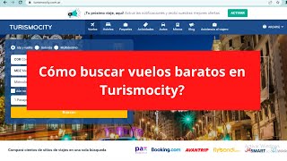 Cómo buscar vuelos baratos por turismocity [upl. by Erminie500]