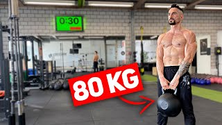 10Minute Heavy Weight Kettlebell Workout  FOLLOW ALONG [upl. by Benito]