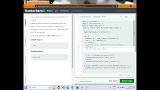 Java Int to String  Hackerrank Java Solutions 11 hackerranksolution [upl. by Can]