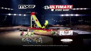 Toy Commercial 2014  MXS Motorcross Ultimate Stunt Ramp [upl. by Hannover]