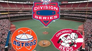 IP 1976 NL Division Series Game 2 HOU Astros 32  CIN Reds 10 [upl. by Chong]