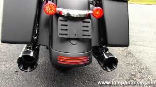 New 2013 HarleyDavidson FLHX Street Glide with RC Xhaust Mufflers [upl. by Ybba]