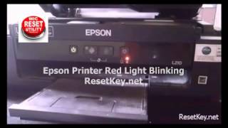 Free TRIAL WIC Reset Key  Reset Epson Red Light Blinking  Waste ink Counter [upl. by Adelpho812]