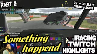 iRacing Twitch Highlights 22S3W5P2 12  18 July 2022 Part 2 Funny moves saves wins fails [upl. by Adnolehs521]