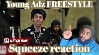 Young Adz  Freestyle  Reaction [upl. by Eboj208]