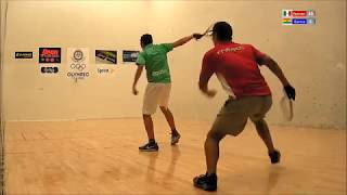 2017 Racquetball Junior World Championships  Boys 16 Singles  Garcia BOL vs Fernandez MEX [upl. by Benkley]