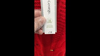 ASDA George Womens Newest Cardigan  February 2022 [upl. by Ortiz]