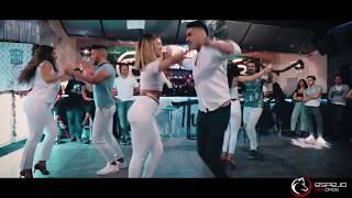 Bachata workshop 2018  Grupo Esencia Madrid  discoteca Bambo [upl. by Aeslehc]