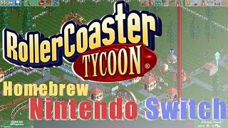 RollerCoaster Tycoon Switch quotRct2 Homebrew Setupquot [upl. by Enyawed]