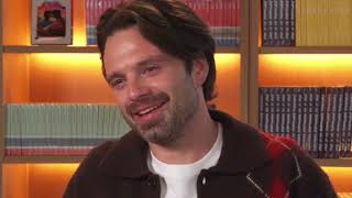 Sebastian Stan gets emotional during quotA Different Manquot interview surprise [upl. by Mcnelly]