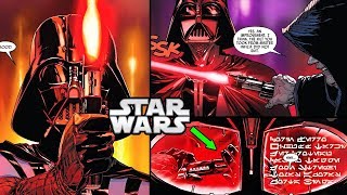 Darth Vader BUILDS HIS NEW LIGHTSABER then CONFRONTS Palpatine CANON  Star Wars Explained [upl. by Lanod916]